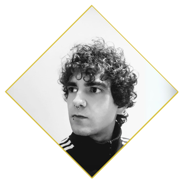 Retrato de Frater A.F.A.V., del equipo editorial de Pharo-Nox